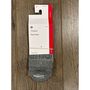 Lululemon training socks crew length